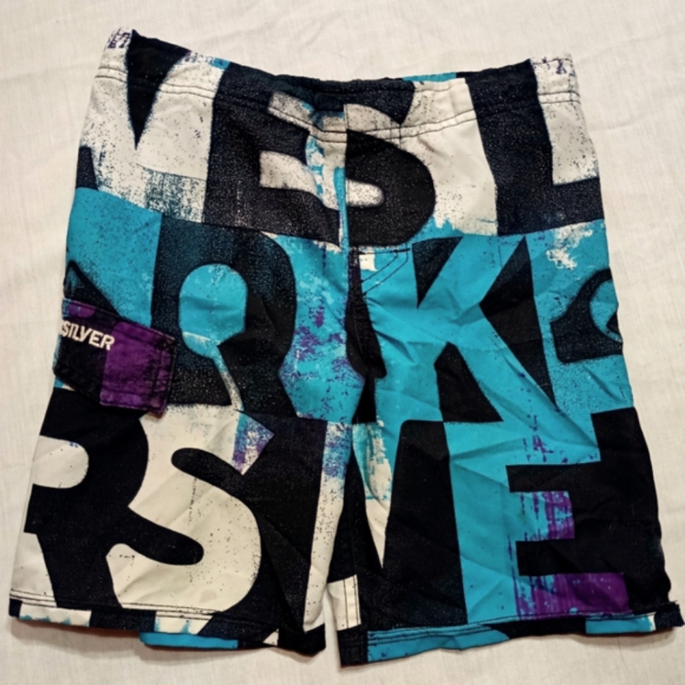 Quicksilver Geometric Boys Board Shorts